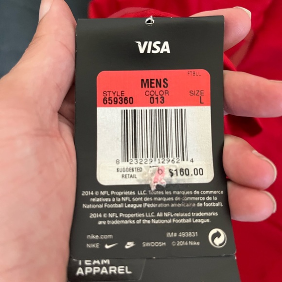 Men's San Francisco 49ers Colin Kaepernick Nike Red Rare Limited Jersey 🔴✊🏿7️⃣ - Picture 3 of 3